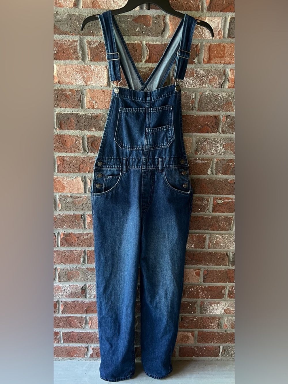 We The Free Dark Wash Denim Overalls size xsmall